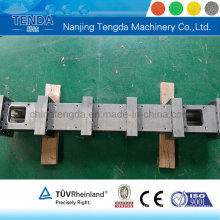 Barril de tornillo de extrusora de carburo de tungsteno para extrusora de sistema de bloque de construcción